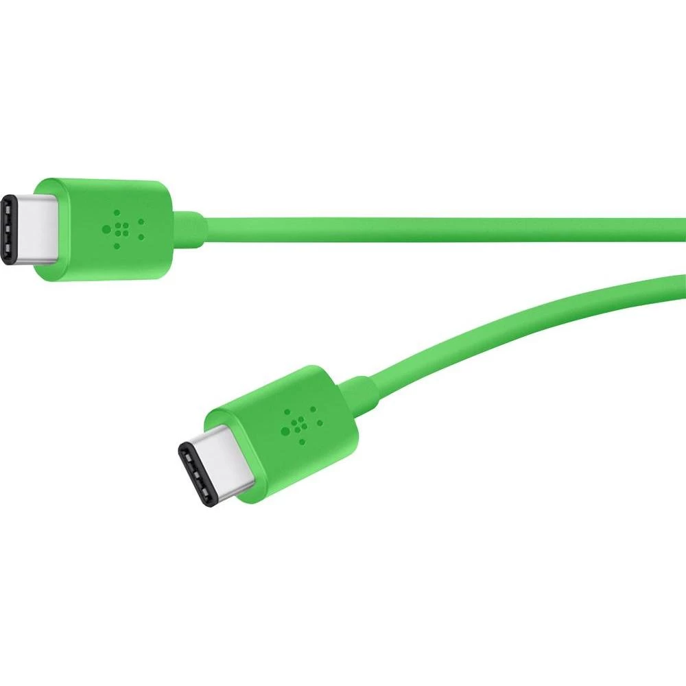 USB 2.0 priključni kabel [1x USB-C™ utikač - 1x USB-C™ utikač] Belkin 1.80 m zelena slika