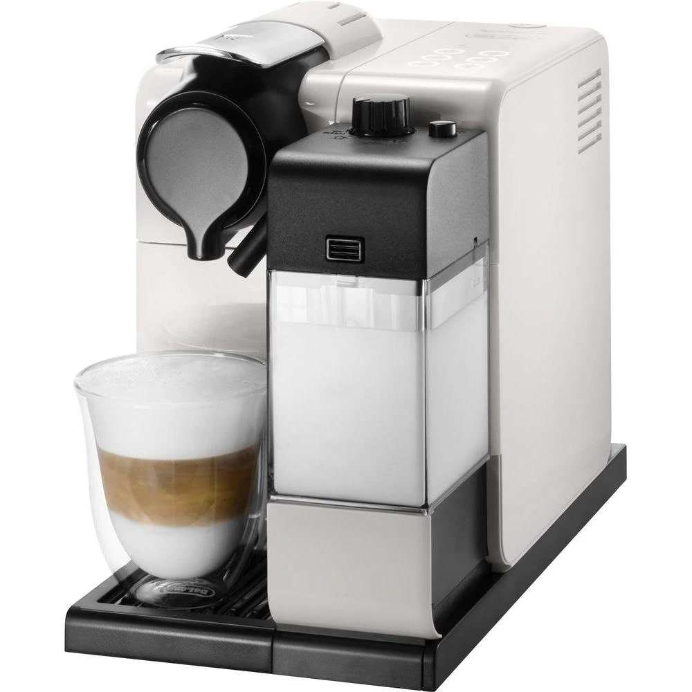 Nespresso aparat za kavu na kapsule EN.550.W DeLonghi Latissima bijela s posudom ua mlijeko, One Touch, s kapsulama slika