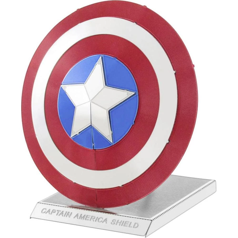 Marvel Avangers štit kapetana Amerike na sastavljanje 502641 Metal Earth slika