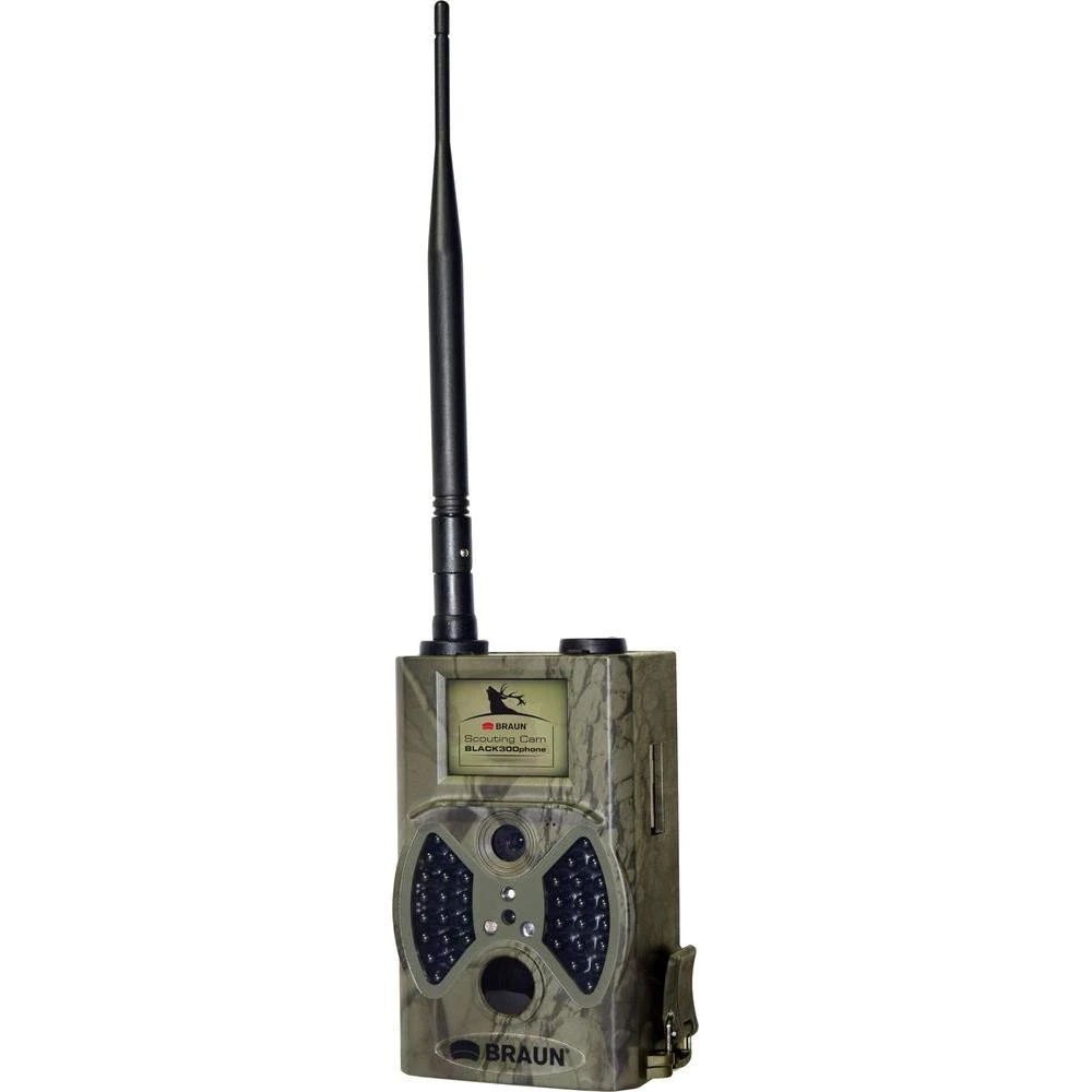 Kamera za divlje životinje Scouting Cam Black300 Phone Braun Germany 12 mil. piksela crne LED žarulje, daljinski upravljač, GSM slika