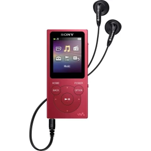 MP3 reproduktor, MP4 reproduktor Walkman® NW-E394R Sony 8 GB crvena slika
