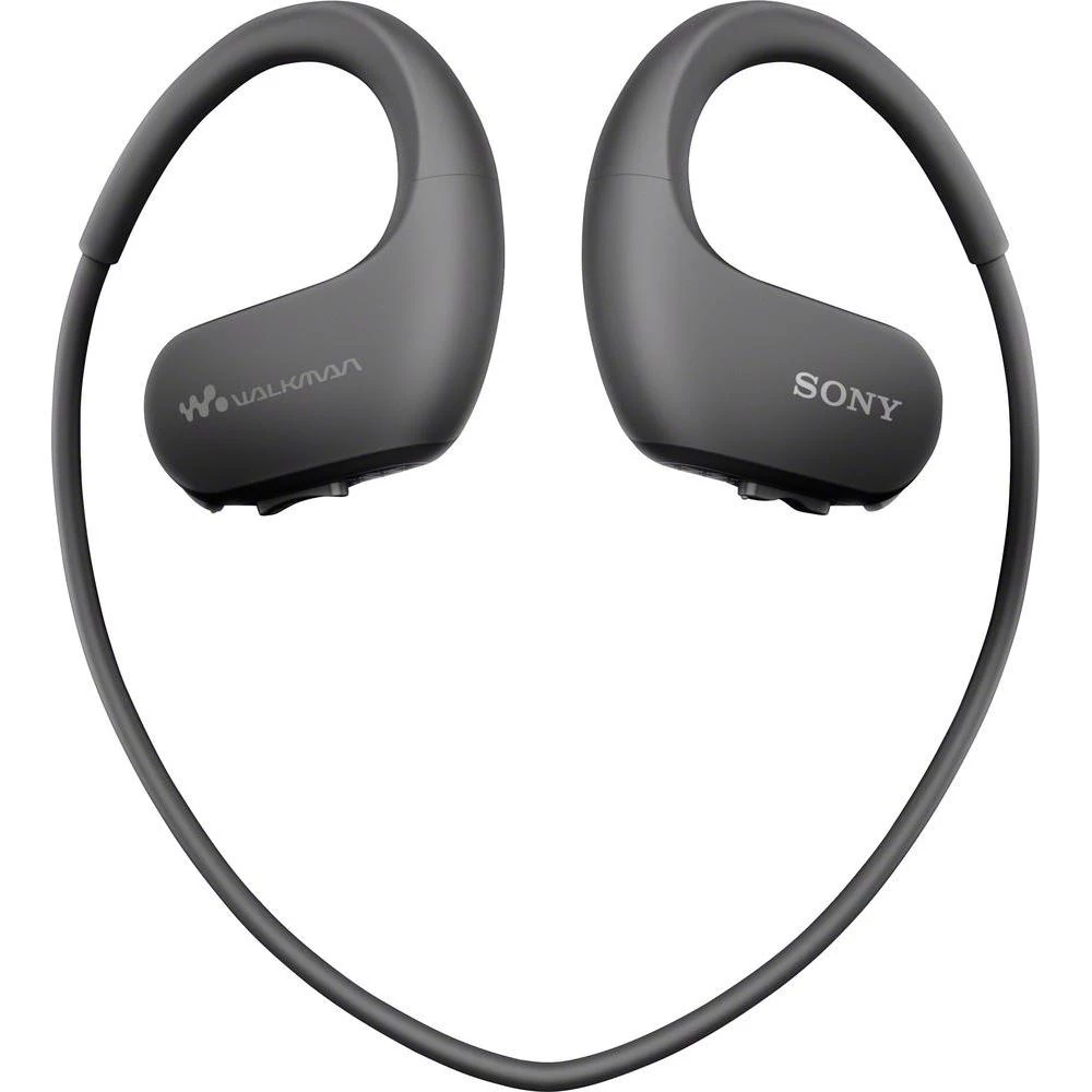 Sportske slušalice NW-WS413B Sony In Ear MP3 reproduktor, držač za uho, vodootporno crna slika