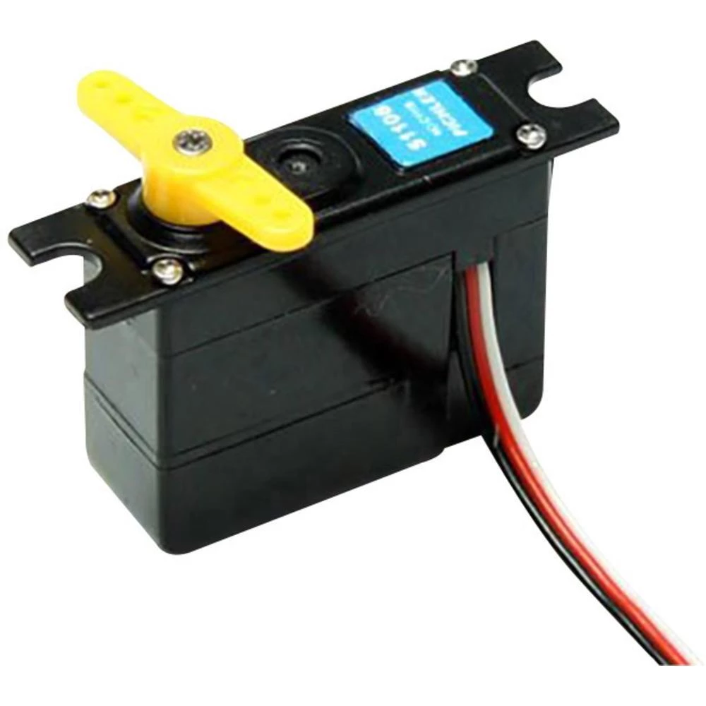Mini servo MASTER S1108 Pichler analogni servo materijal osovine plastika utični sustav JR slika