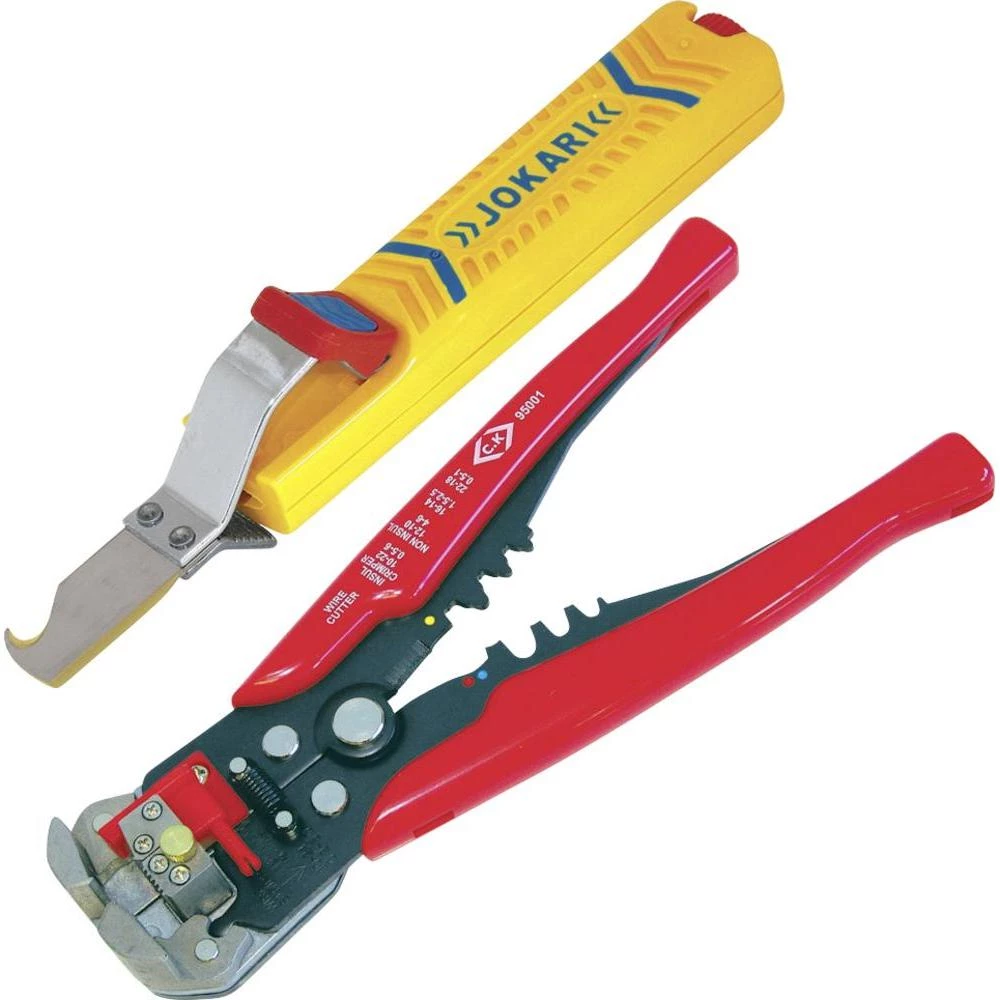 Alat za skidanje izolacije u kopletu T10280AVI C.K. 8 do 28 mm 0.2 do 6 mm slika