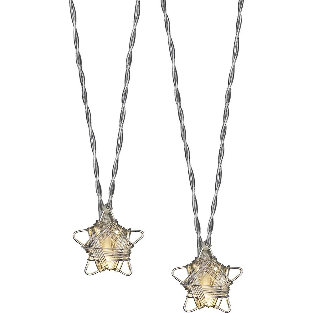 Svjetlosni lanac s motivom za unutarnju upotrebu, napajanje na baterije 16 LED topla bijela 3.3 m Polarlite slika