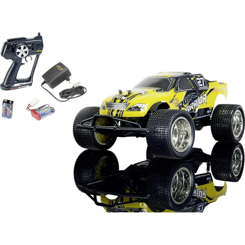 Električni truggy model vozila na daljinsko upravljanje Carson Rock Warrior istosmjerni motor 1:10 stražnji pogon 100% RtR 2,4 G slika