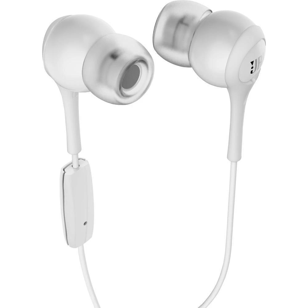 Slušalice T200A JBL Harman In Ear slušalice s mikrofonom bijela slika