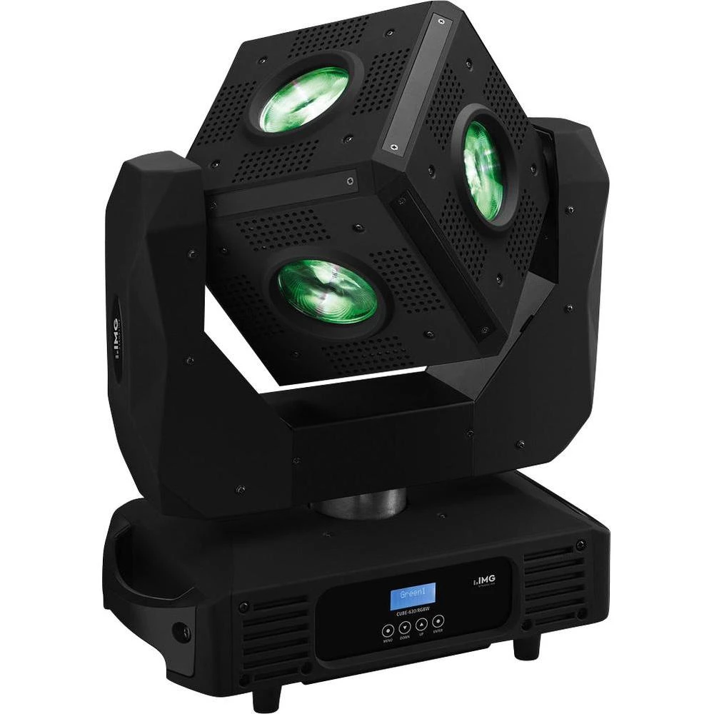 LED reflektor s okretnom glavom IMG Stage Line CUBE-630/RGBW broj LED dioda: 6 x 30 W slika