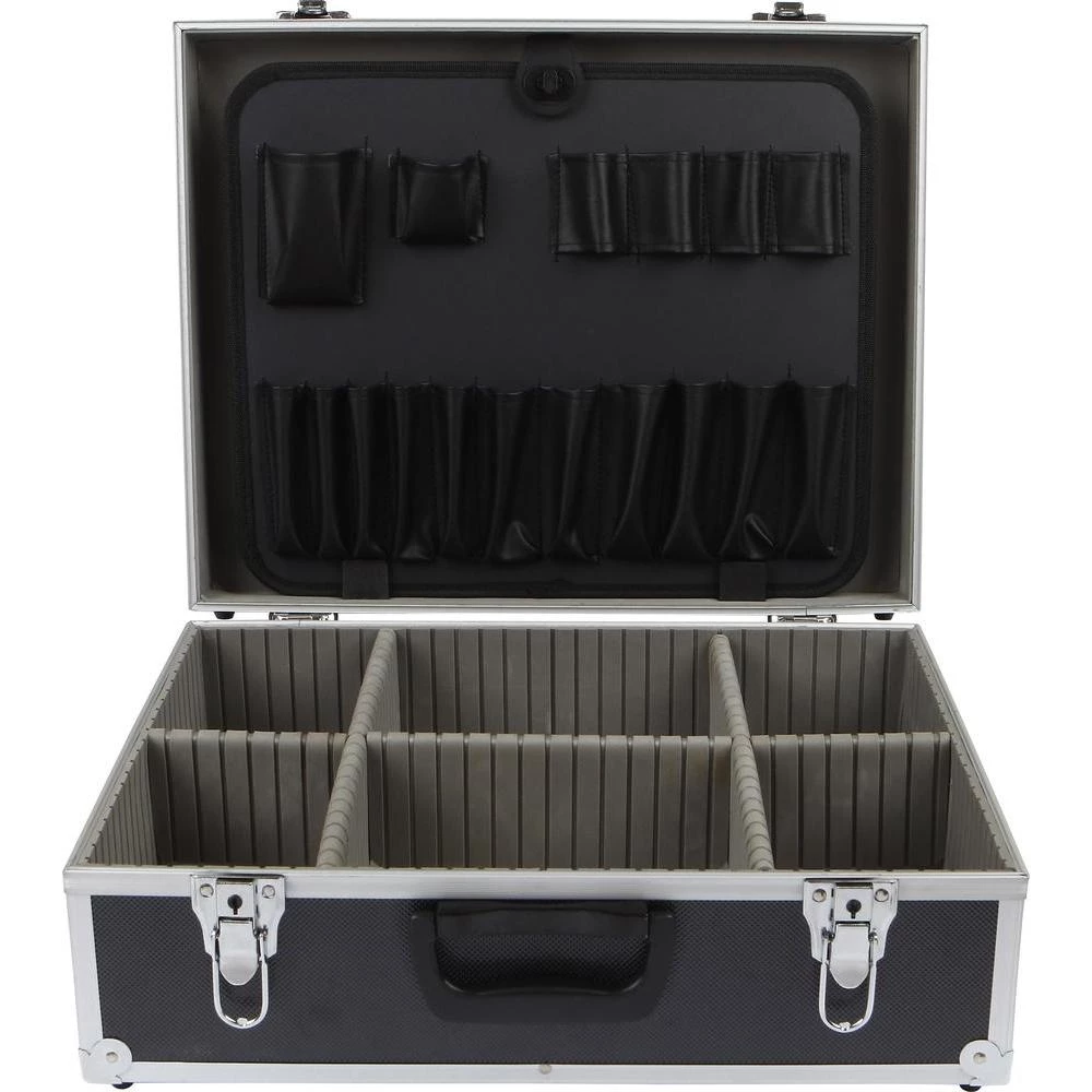 TOOLCRAFT univerzalni kovčeg za alat 1457111 dimenzije: (Š x V x D) 460 x 165 x 360 mm, aluminij slika