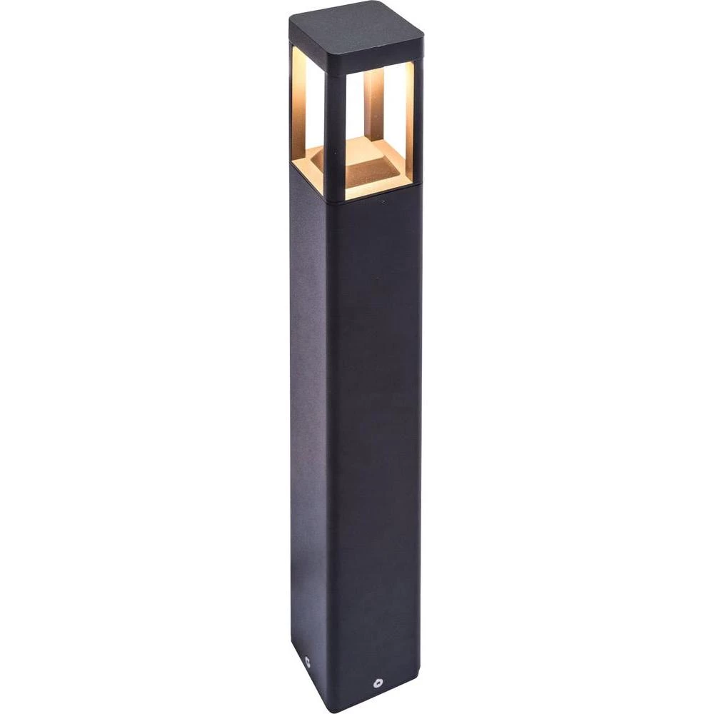 LED vanjska stojeća svjetiljka 5 W topla bijela Heitronic 35854 Toskana grafitne boje slika