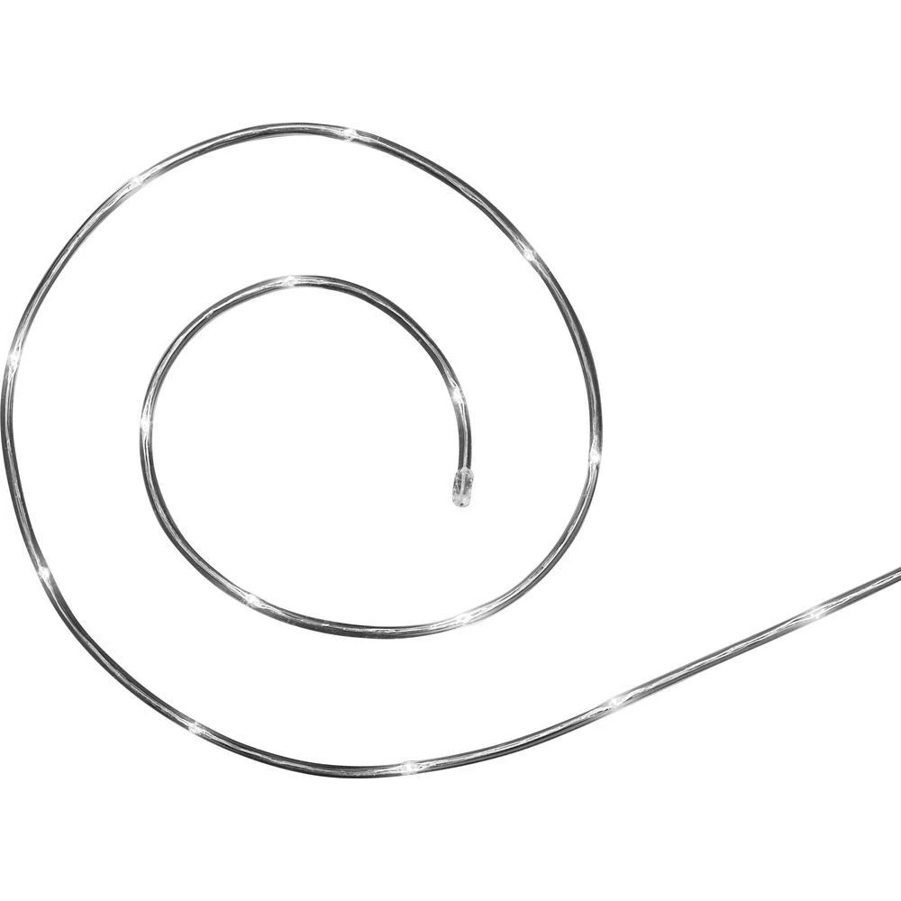 Mikro svjetlosni lanac, za vanjsku upotrebu, na baterije 65 LED neutralno bijela 5.5 m Polarlite slika