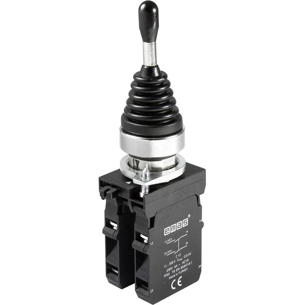 Upravljačka ručka 230 V/AC ravna ručka, vijčani priključak IP65 EMAS CM101DJ21 1 kom. slika