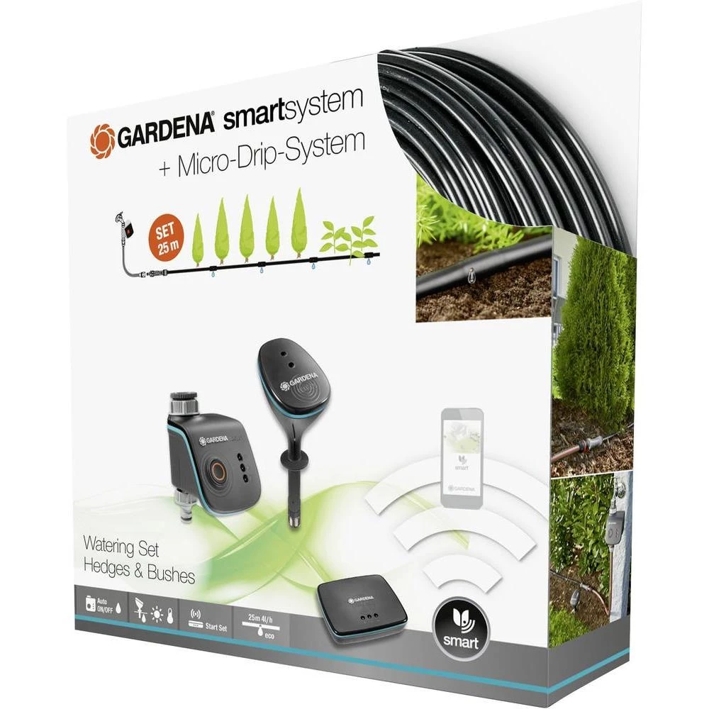 Gardena smartsystem smart Watering Set navodnjavanje biljaka u redovima slika