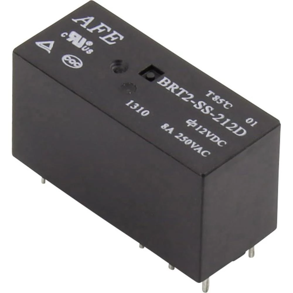 Relej za tiskanu pločicu 12 V/DC 8 A 2 preklopni AFE BRT2-SS-212D 1 kom. slika