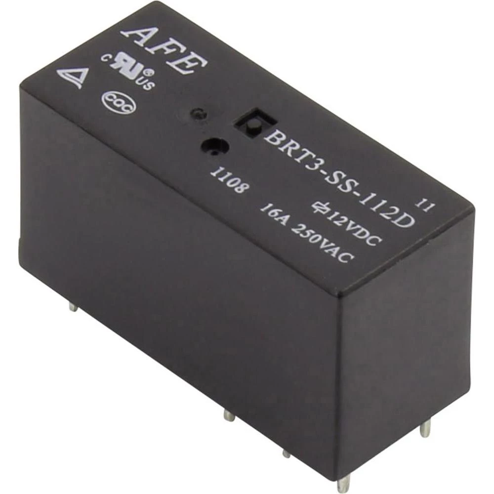 Relej za tiskanu pločicu 12 V/DC 16 A 1 preklopni AFE BRT3-SS-112D 1 kom. slika