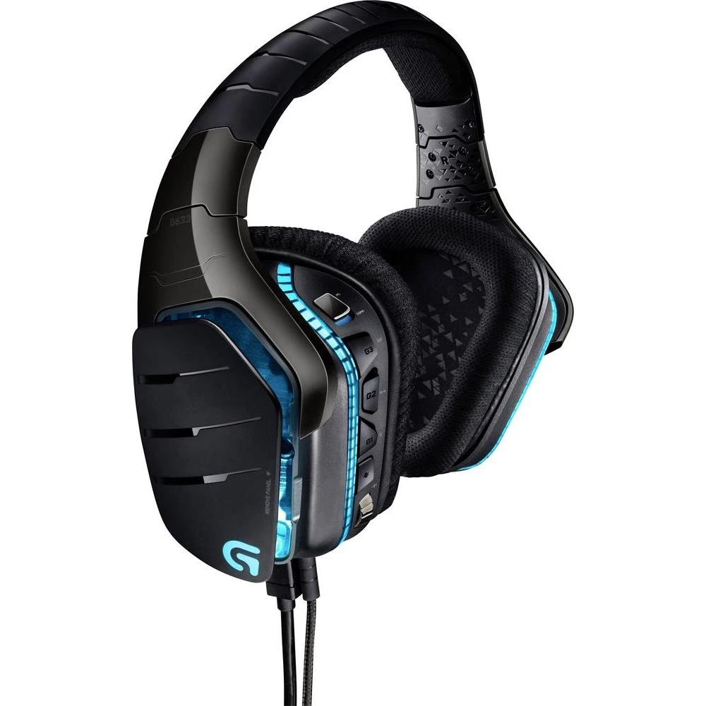 Logitech G633 ARTEMIS SPECTRUM RGB 7.1 SURROUND Gaming slušalice s mikrofonom slika
