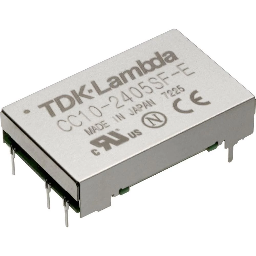 DC/DC pretvarač za tiskane pločice TDK-Lambda CC-10-0512SF-E 5 V/DC 12 V/DC, 15 V/DC 0.8 A 10 W broj izlaza: 1 x slika