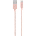 iPad/iPhone/iPod podatkovni/punjački kabel [1x USB 2.0 utikač A - 1x Apple Dock-utikač Lightning] 1.20 m ružičasto zlatne boje B slika