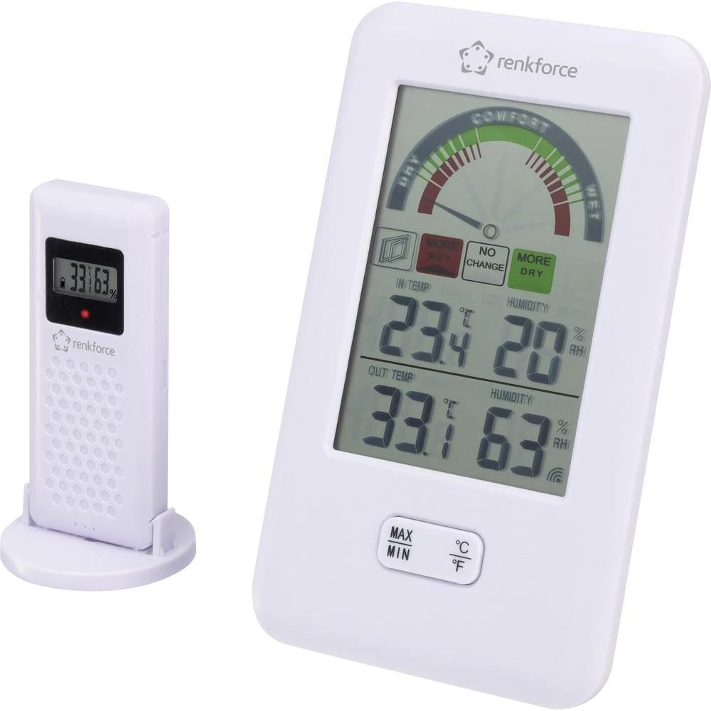 Termo/higrosenzor DM-7511 renkforce digitalni slika