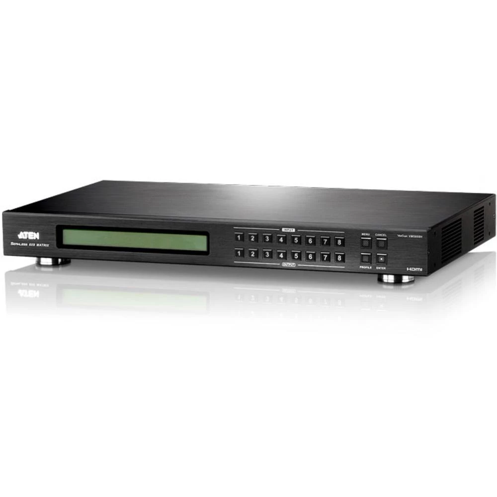 8-portni HDMI matrični prekidač (switch) VM5808H ATEN s daljinskim upravljačem 1920 x 1080 piksela slika