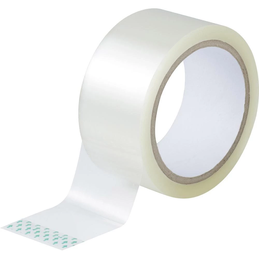 Ljepljiva traka za pakiranje TOOLCRAFT prozirna (D x Š) 50 m x 48 mm akril sadržaj: 3 role slika