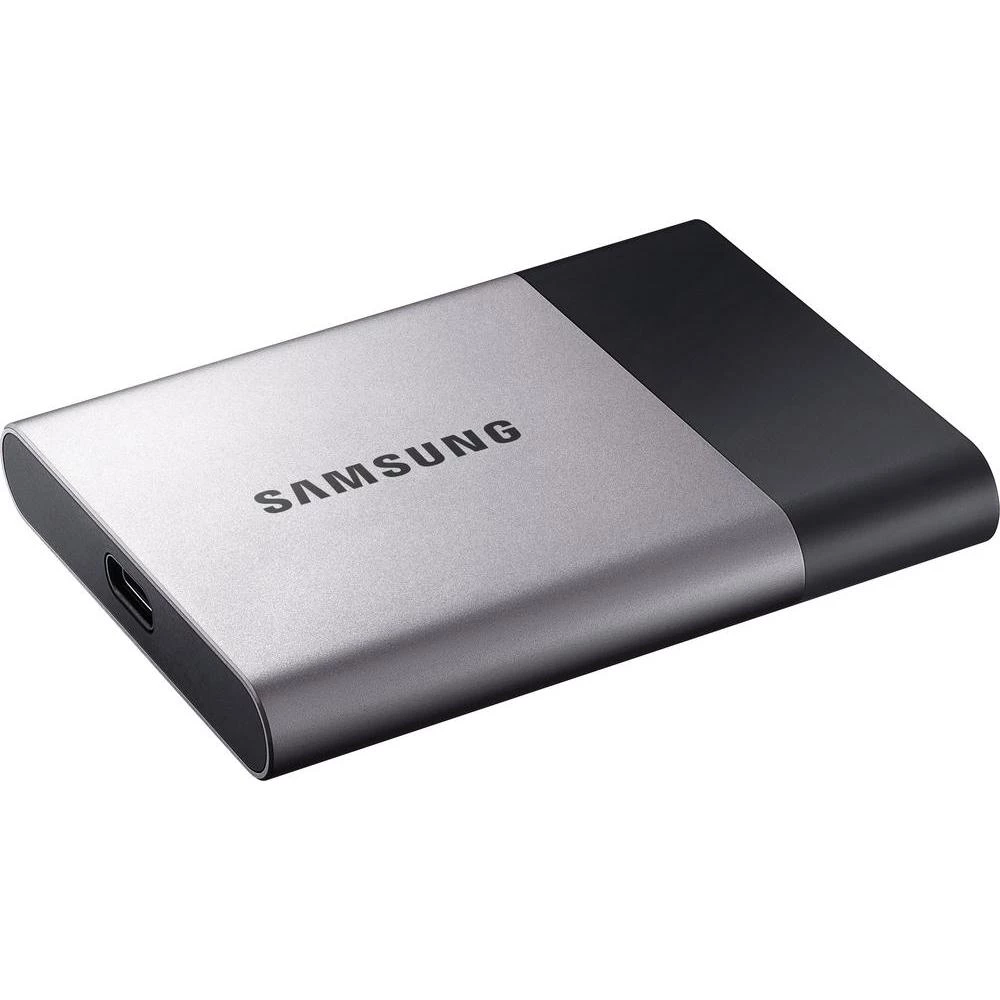 Vanjski SSD tvrdi disk 1 TB Samsung Portable T3 srebrno-crne boje USB 3.1 slika