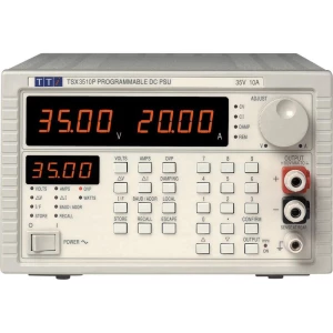Laboratorijski naponski uređaj, podesivi Aim TTi TSX 3510P 0 - 35 V/DC 0 - 10 A 360 W broj izlaza 1 x slika