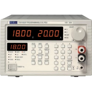 Laboratorijski naponski uređaj, podesivi Aim TTi TSX 1820P 0 - 18 V/DC 0 - 20 A 360 W broj izlaza 1 x slika