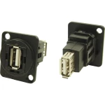 XLR adapter USB A utičnica 2.0 na USB A utičnicu 2.0 adapter, ugradbeni CP30208NMB Cliff sadržaj: 1 kom.