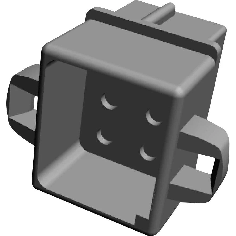 Kućište kabelske utičnice, ukupan broj polova: 6 TE Connectivity 1-480276-0 mjere rastera: 5.08 mm 1 kom. slika