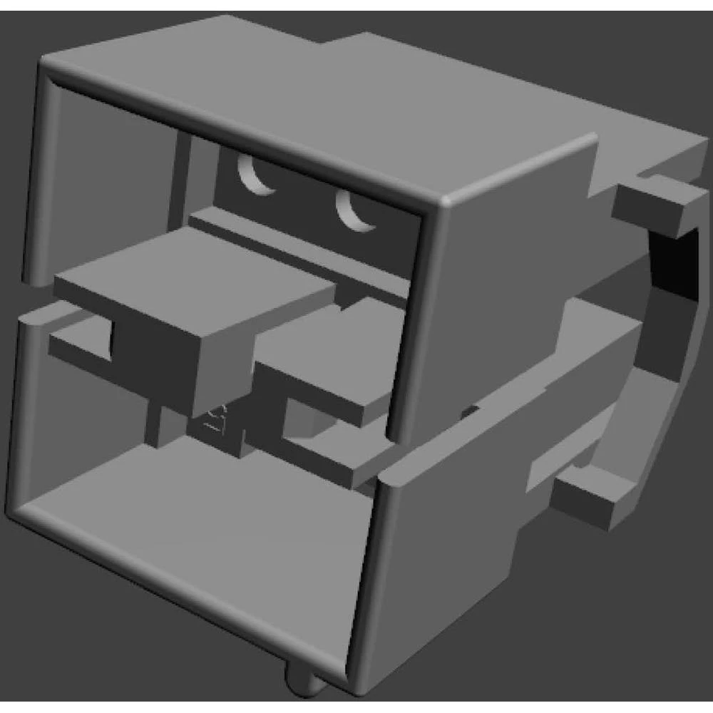 Kućište kabelskog utikača, ukupan broj polova: 6 TE Connectivity 1-480340-0 mjere rastera: 5.08 mm 1 kom. slika