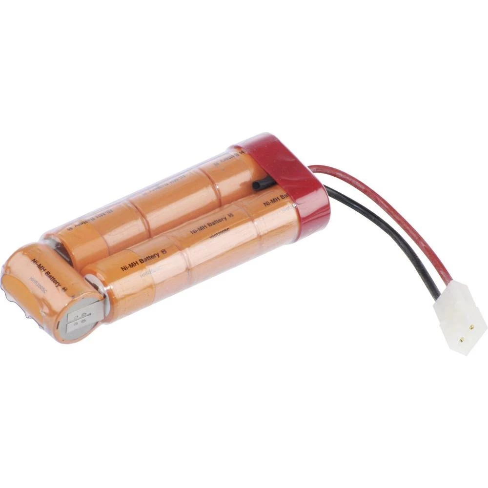 Paket baterija na punjenje 7 4/5 Sub-C kabel, utikač NiMH Panasonic Inline L2x3+1 8.4 V 2000 mAh slika