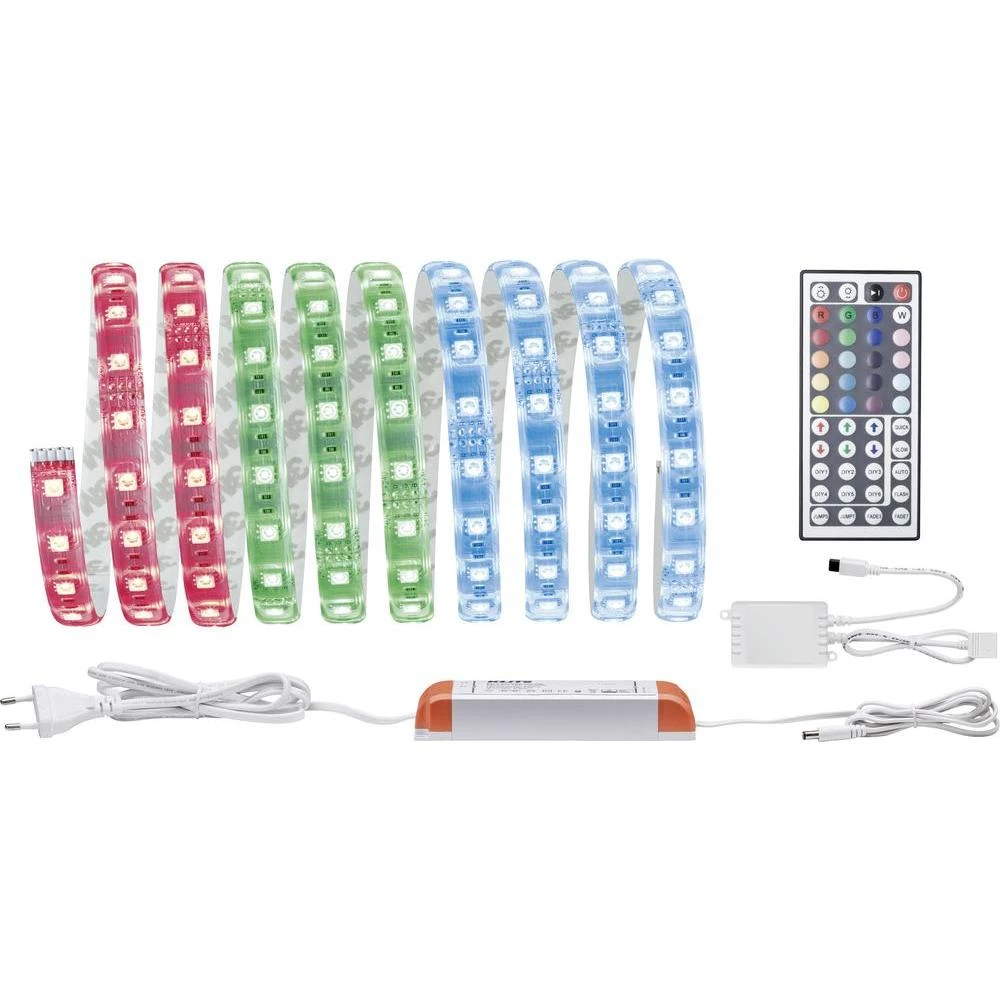 LED traka, osnovni set s utikačem 24 V 300 cm RGB Paulmann MaxLED RGB 70673