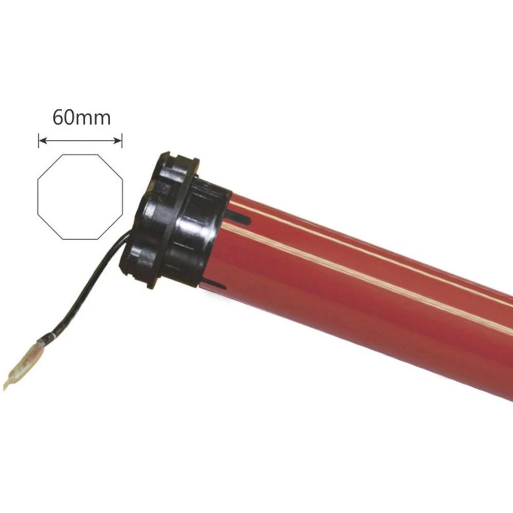 Motor za rolete s natičnom glavom motora i podesivim ležajevima HRE6010-13 Heicko slika