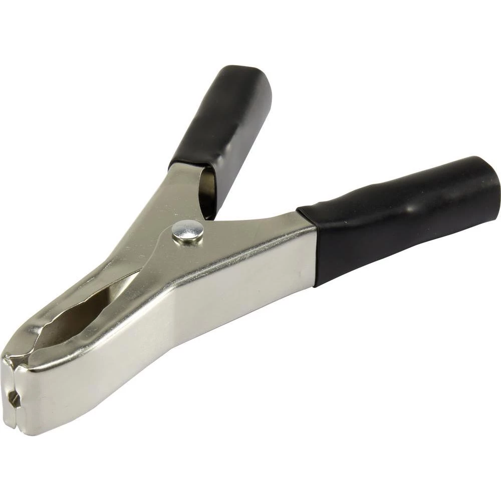 Krokodil spojka, crna, dužina: 100 mm Conrad 93038c30 1 kom. slika