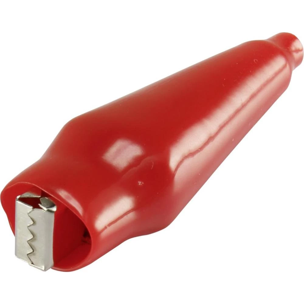 Krokodil spojka, žuta, dužina: 65 mm Conrad 93038c52 1 kom. slika