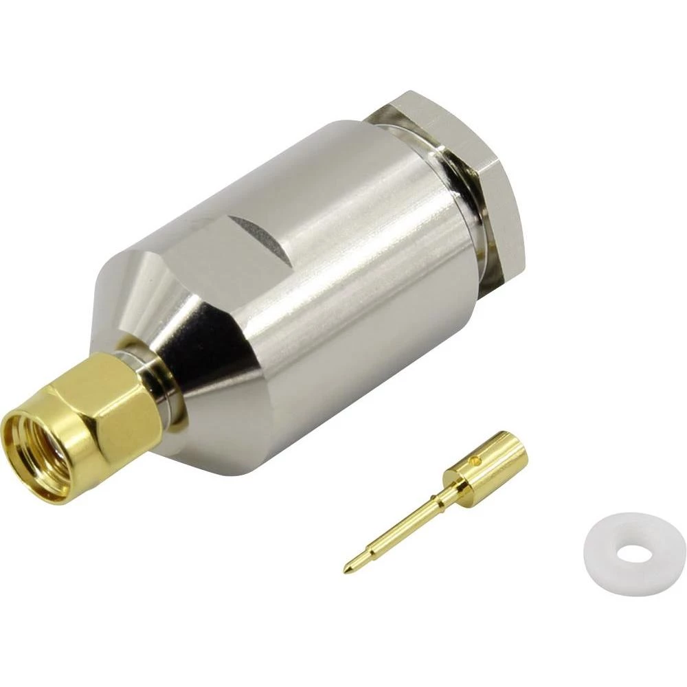 SMA utični konektor, utikač, ravan, 50 Conrad 93038c6 1 kom. slika