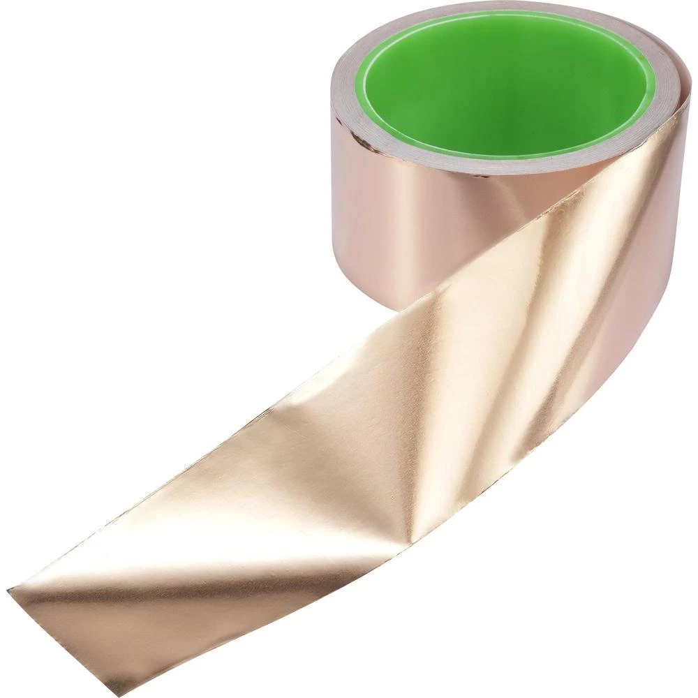 ESD ljepilna traka, 1 rola bakar (D x Š) 10 m x 50 mm Conrad CU-F5.0R1000 slika