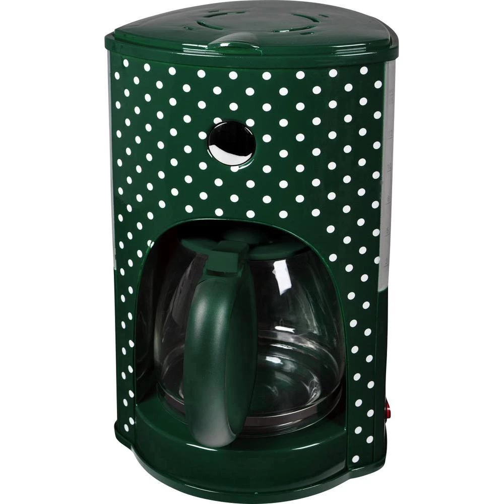 Aparat za kavu TKG CM 1008 GWD TKG Team Kalorik bijela/zelena zapremina šalica=15 funkcija održavanja topline slika