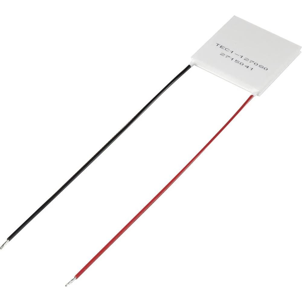 Peltierov element 15.4 V/DC 8.5 A 72 W (D x Š x V) 40 x 40 x 3.3 mm TEC1-127080 slika