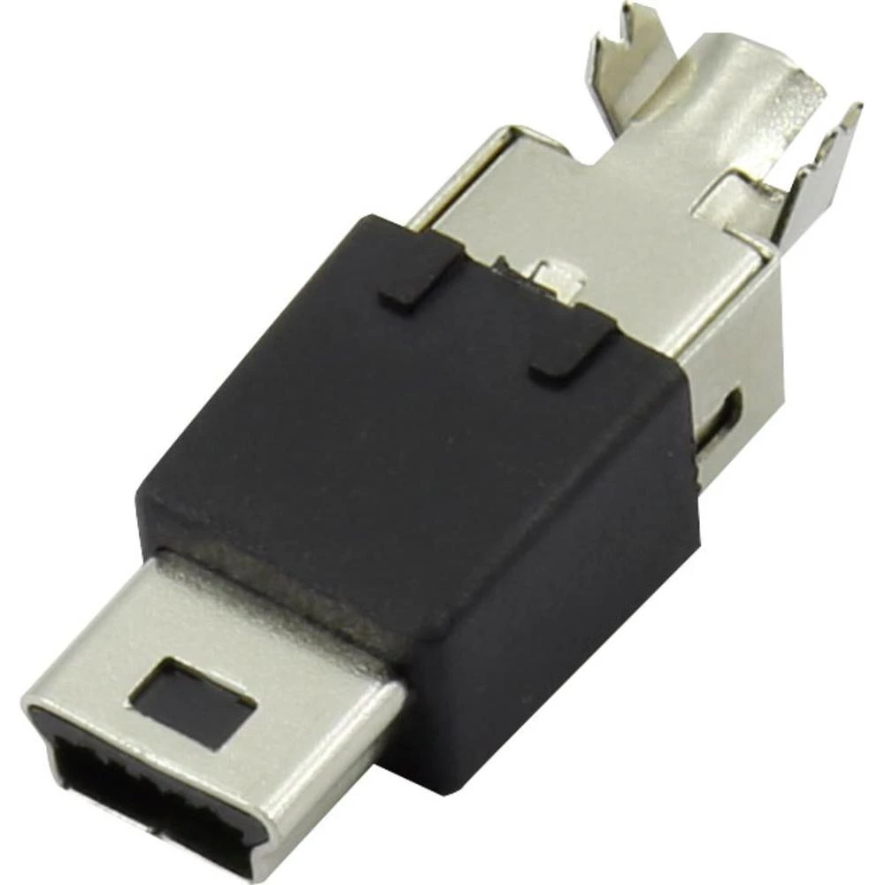 Mini USB B utikač, ravan Connfly sadržaj: 1 kom. slika