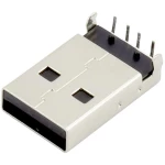 USB A utikač utičnica, horizontalna ugradnja, Connfly sadržaj: 1 kom.