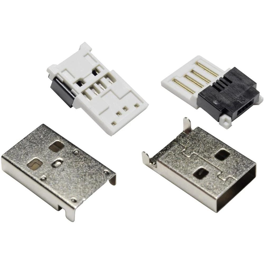 USB A utikač 2.0 utikač, ravan 93013c1133 sadržaj: 1 kom. slika