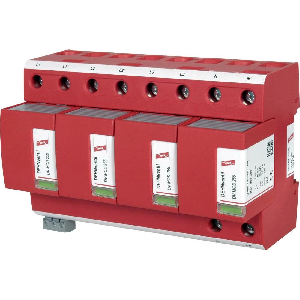 Modularni kombinirani odvodnik 951405 DEHN za TN-S-sustave FM IP20 slika