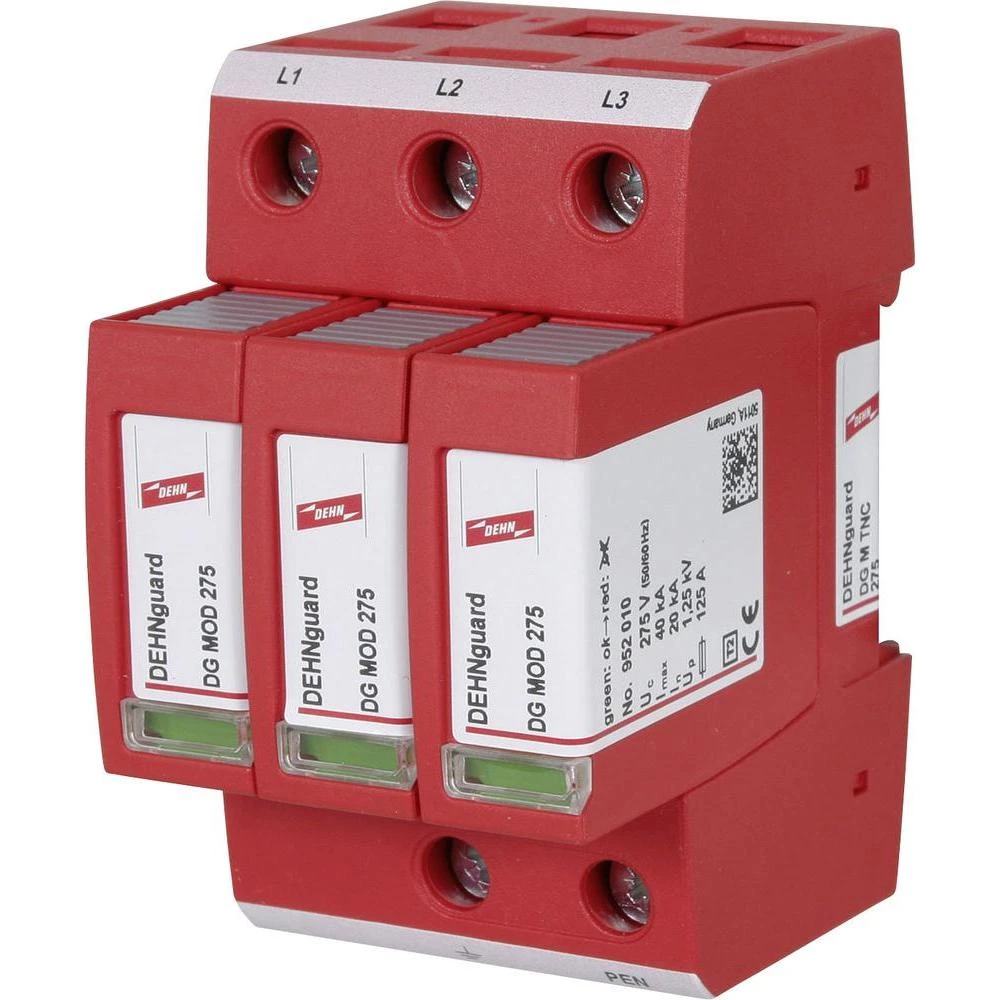 Modularni odvodnik prenapona 952300 DEHN za TN-C-sustave IP20 slika
