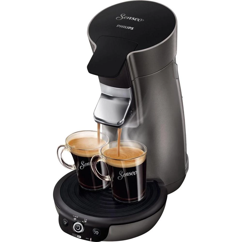 Aparat za kavu na jastučiće HD7833/50 Philips Senseo Viva Café Style titanij-crna izlaz kave podesiv po visini slika