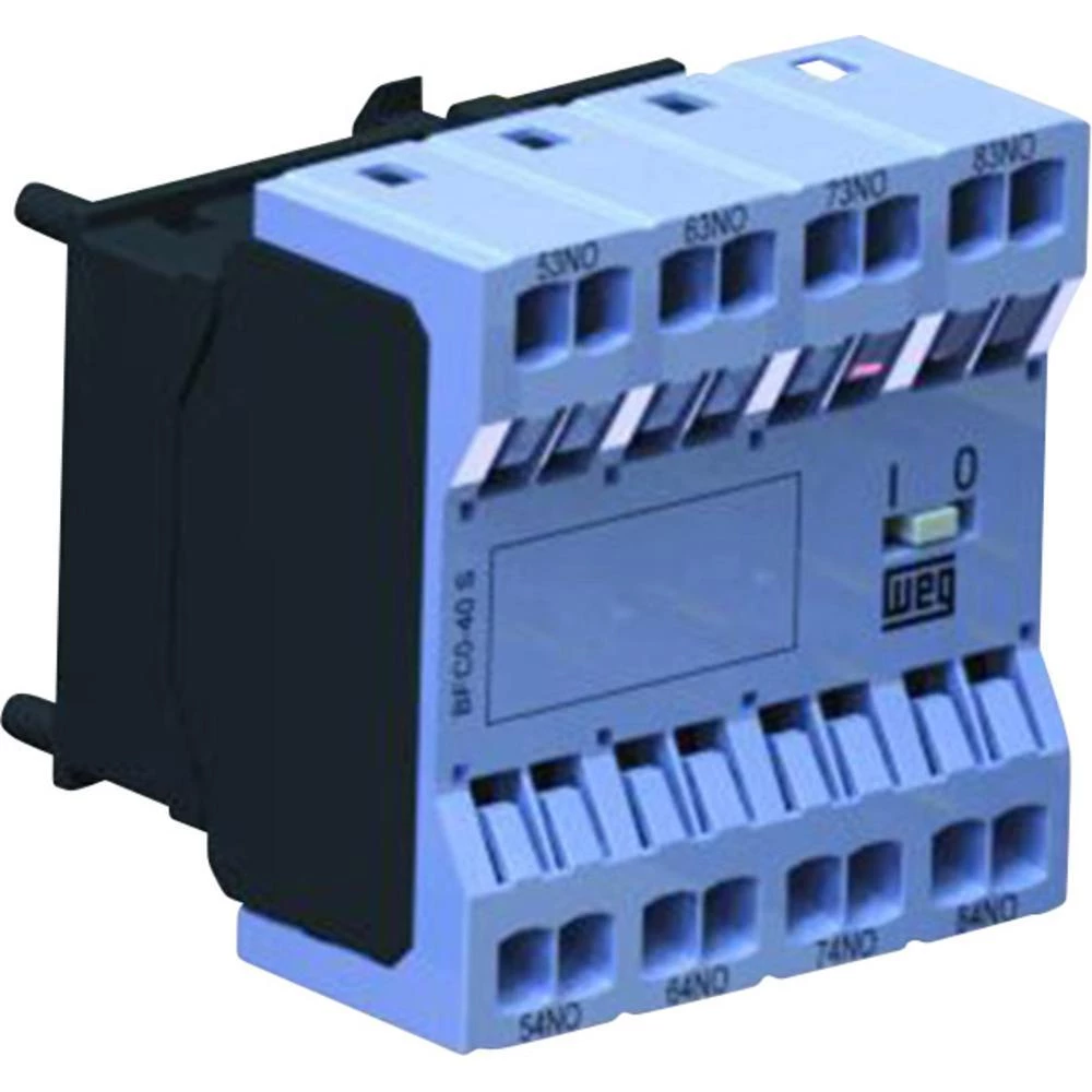 Pomoćni kontakt blok za kompaktne kontaktore CWC0, bezvijčana tehnologija spajanja WEG BFC0-20S slika