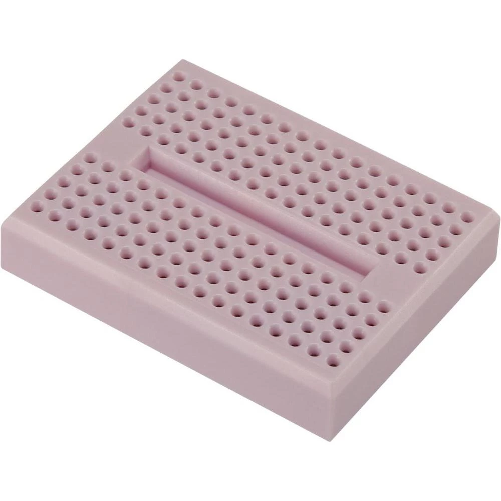 Testna pločica, ružičasta boja, ukupan broj polova 170 (D x Š x V) 46 x 36 x 8 mm Conrad 0165-4219-12-15010 1 kom. slika