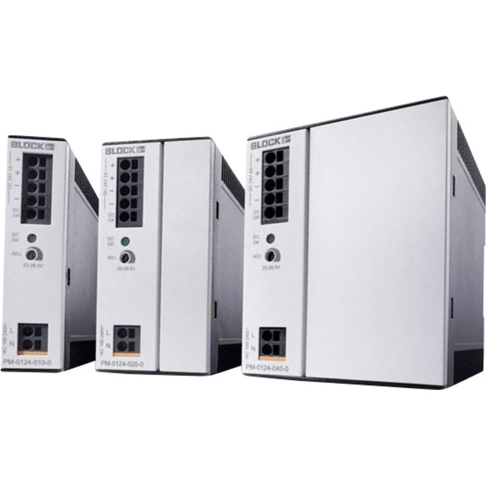 Adapter napajanja za profilne šine (DIN-letva) Block PM-0148-020-0 48 V/DC 2.1 A 216 W 1 x slika