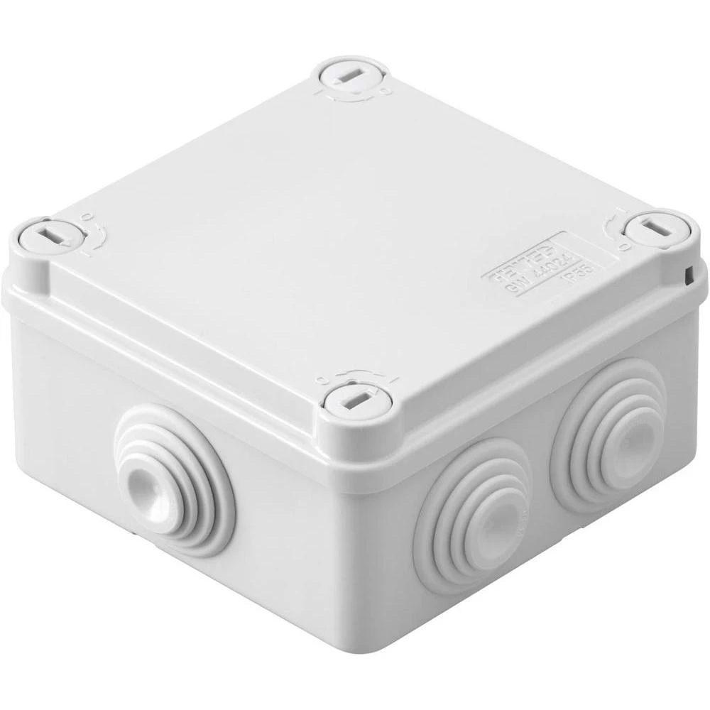 Razdjelna kutija GW44024 Gewiss 100x100x50 mm siva IP55 slika